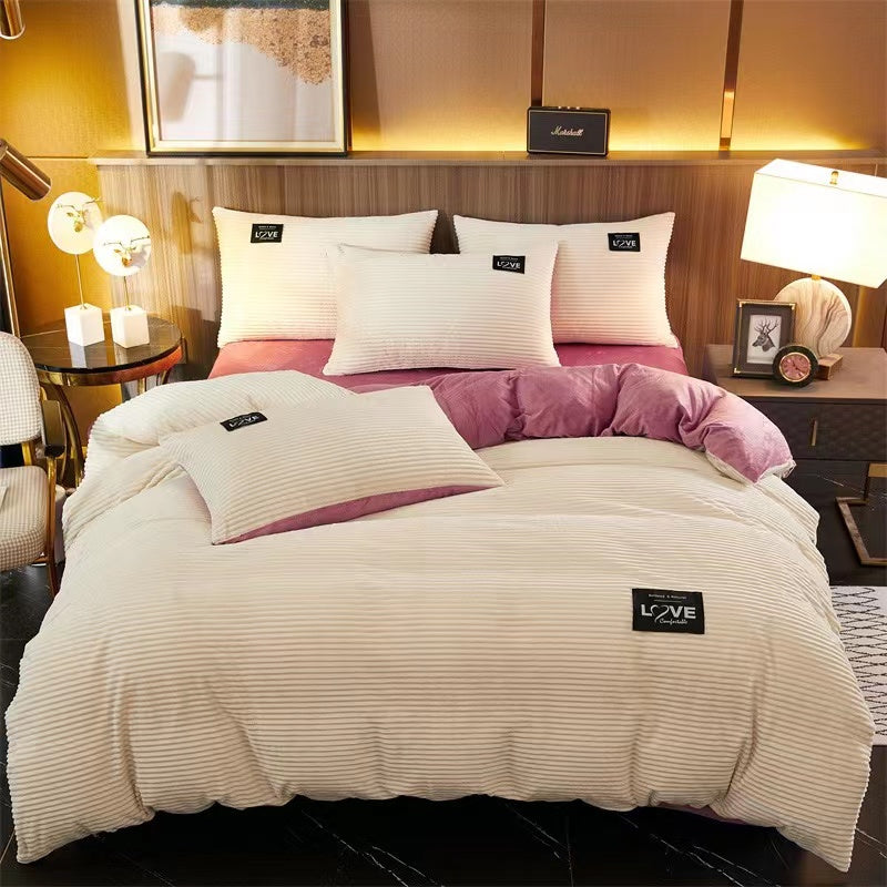 Ultra-Soft Duvet Cover Set (with 2 pillowcases)