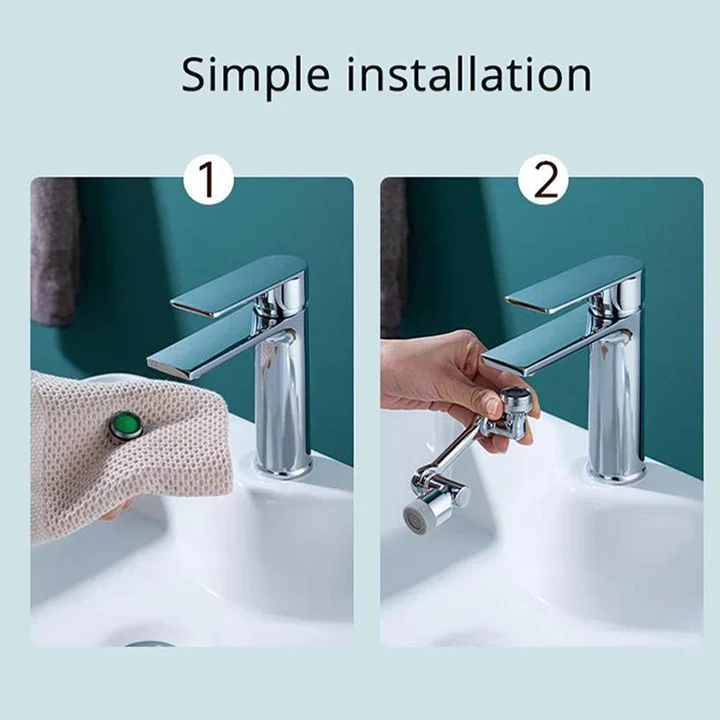 TwistTap | 1080° Rotating Spray Arm!